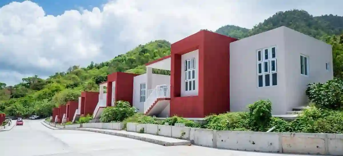 Scott's Head Housing Development in Dominica