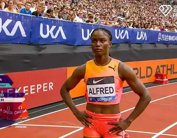 Julien Alfred sets new 200m National Record at London Athletics Meet