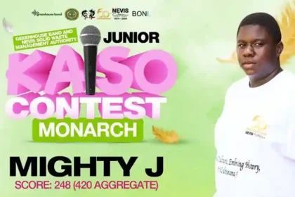 Nevis: Mighty J wins Junior Kaiso Calypso Monarch