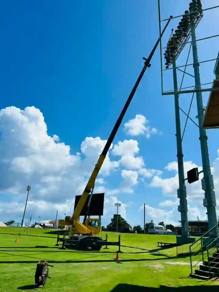 Lighting at Warner park