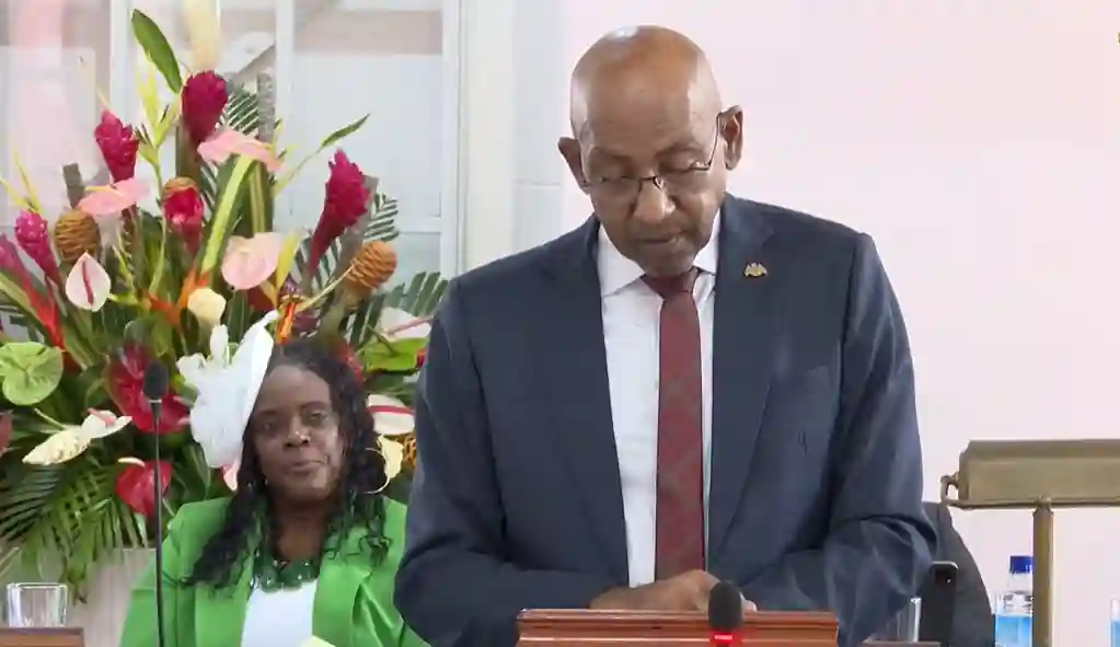 Dr Irving McIntyre in Parliament