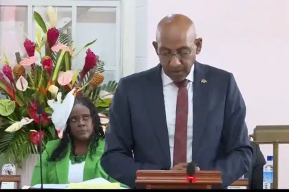 Finance Minister at Budget Address