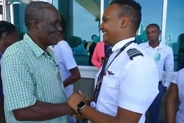 First Male Vincentian to fly American Airlines