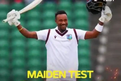 Kavem Hodge Maiden Test Century