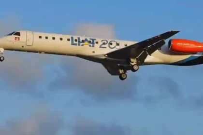 LIAT 2020 in skies in Antigua and Barbuda