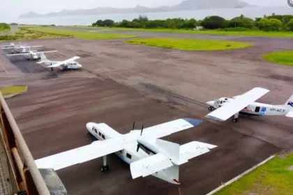 Six Charter Plans at Vance Amory International Airport