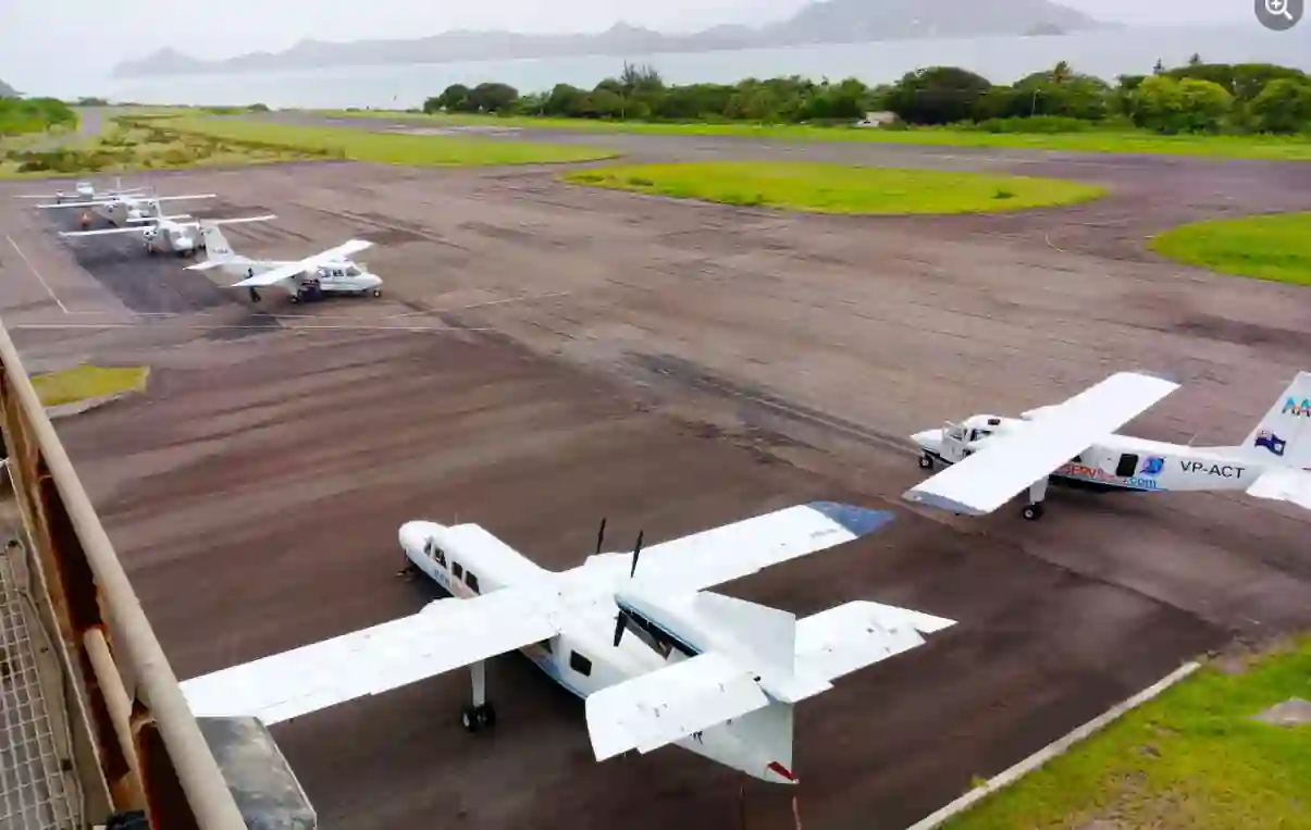 Six Charter Plans at Vance Amory International Airport