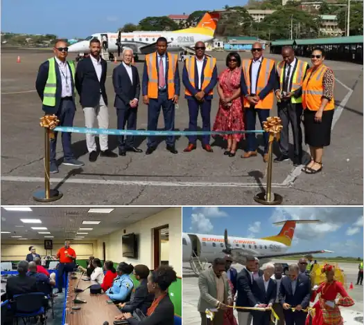 Saint Lucia partners with Sunrise Airways, announces new daily service to St. Kitts