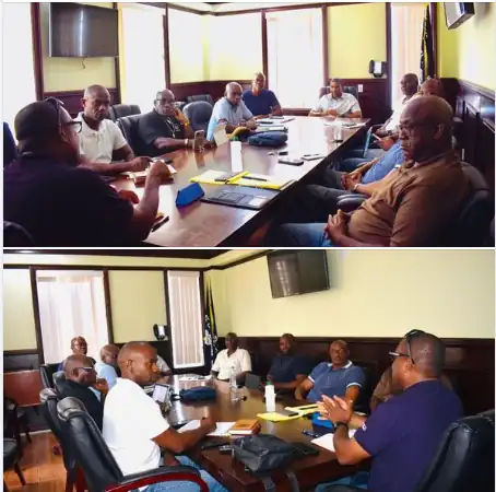 PM Terrance Drew holds meeting to address crime cases in St. Kitts and Nevis