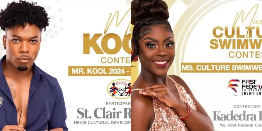 Mr Kool and Ms Culture Swimwear 2024 unveiled at Nevis Culturama Festival