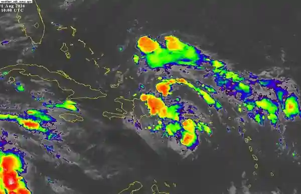 Tropical Wave likely to impact Bahamas with heavy showers