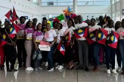 Tourists welcomed with exclusive treats at VC Bird International Airport for Antigua Carnival 2024
