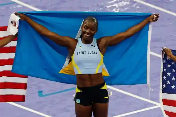 Julien Alfred stuns world: Wins first-ever Olympic Gold for Saint Lucia
