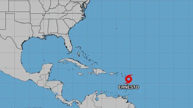 Tropical Storm Ernesto