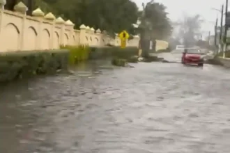 Tropical Storm Ernesto in St Kitts and Nevis