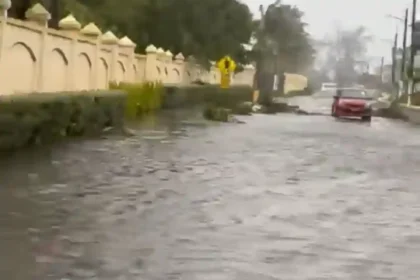 Tropical Storm Ernesto in St Kitts and Nevis