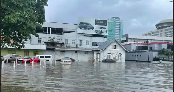 Trinidad and Tobago again experiences flooding after torrential rains