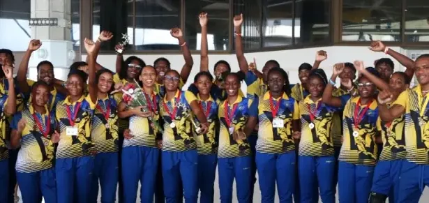 Barbados U19 Boys Volleyball team wins gold at CAZOVA championship