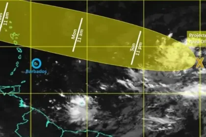 Barbados Meteorological Services monitors system in Central Tropical Atlantic