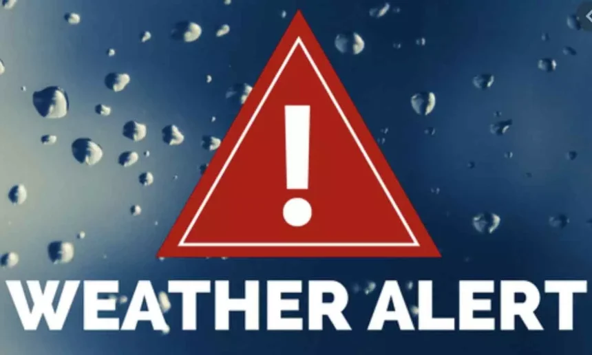 Dominica's Meteorological Service issues a weather alert for an approaching tropical wave.