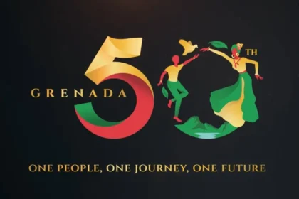 Grenadians celebrating their Golden Jubilee Anniversary with various events.