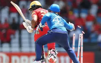 Highlights from the CPL 2024 match between Trinbago Knight Riders and Saint Lucia Kings.