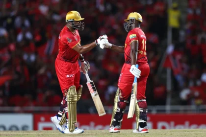 Akeal Hosein leads Trinbago Knight Riders to victory over Barbados Royals in CPL 2024.