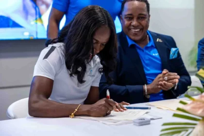 Julien Alfred announced as the Tourism Ambassador of Saint Lucia.