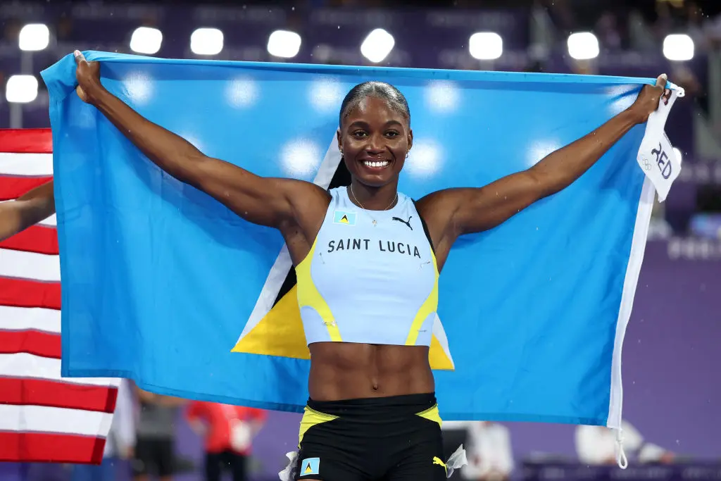 Julien Alfred receives awards and recognition for her Olympic achievements in Saint Lucia.