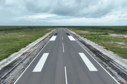 Barbuda's new international airport officially opens, named after key political figures.