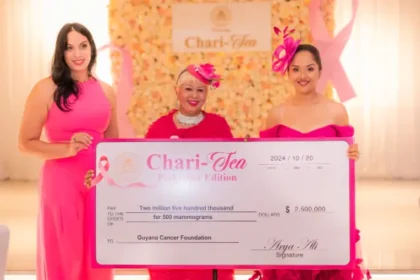 Guyana’s First Lady Arya Ali offers free Mammograms for Breast Cancer Awareness