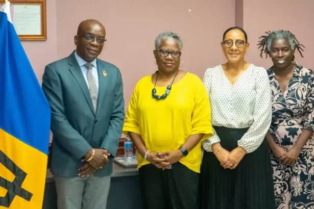 Barbados Ministry and Ross University explore health support for sports and community