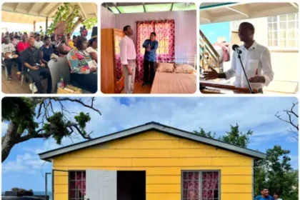 Grenada govt hands over 27 prefabricated homes to families displaced by Hurricane Beryl
