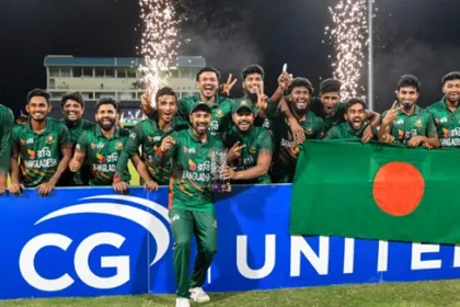 Bangladesh sweeps West Indies 3-0 in historic T20I series win