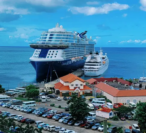 Celebrity Beyond makes Inaugural Call to Grenada, Bringing Over 3,000 Visitors