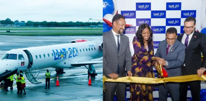 LIAT 2020 launches inaugural direct flight from Antigua to Trinidad and Tobago