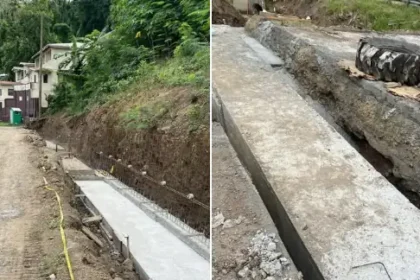 Top Grenadian ministries inspect progress of Clif Rehabilitation Project