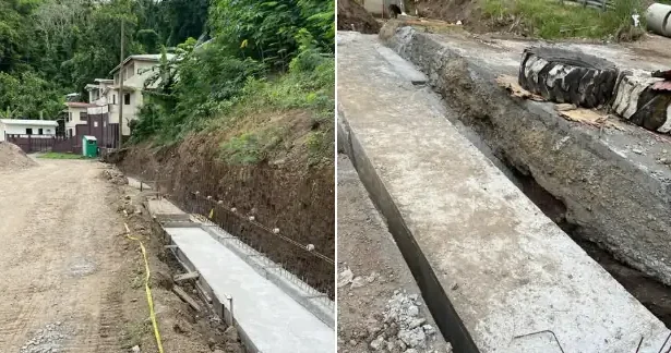 Top Grenadian ministries inspect progress of Clif Rehabilitation Project