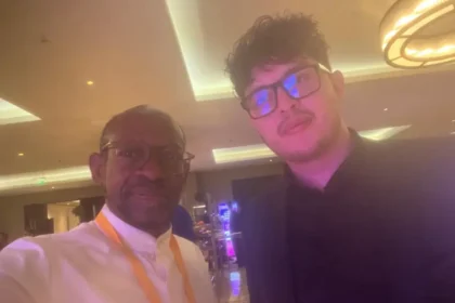 Foreign Minister Dr Denzil Douglas attends 14th Global Blockchain Congress in Dubai