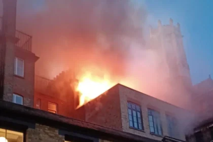 Fire breaks out at Chiltern Firehouse Hotel in Central London; guests evacuated