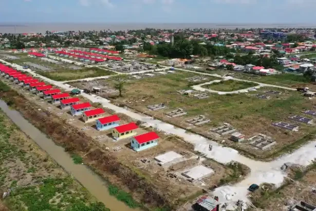 Guyana Government’s Housing Drive to surpass 50K house allocations