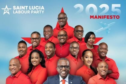 Saint Lucia Labour Party (SLP) launches manifesto for 2025 general elections, outlining vision for technologically-driven future