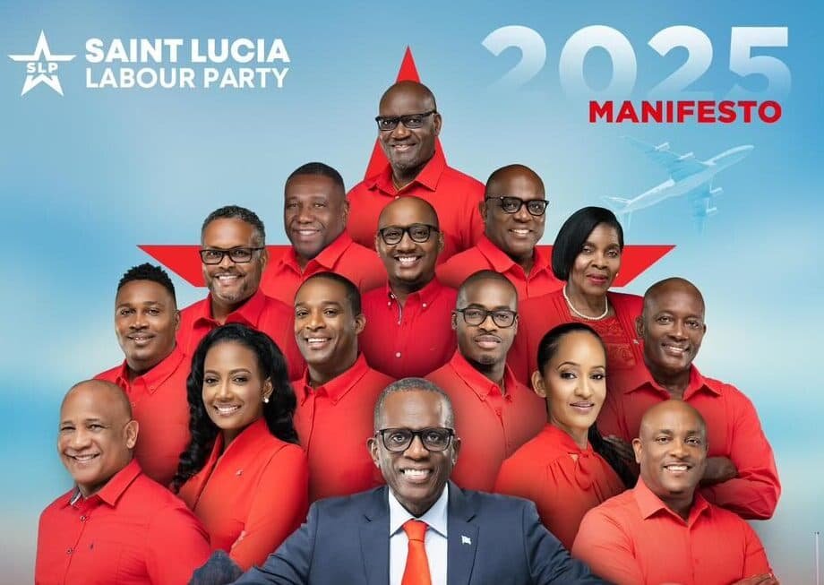 Saint Lucia Labour Party (SLP) launches manifesto for 2025 general elections, outlining vision for technologically-driven future